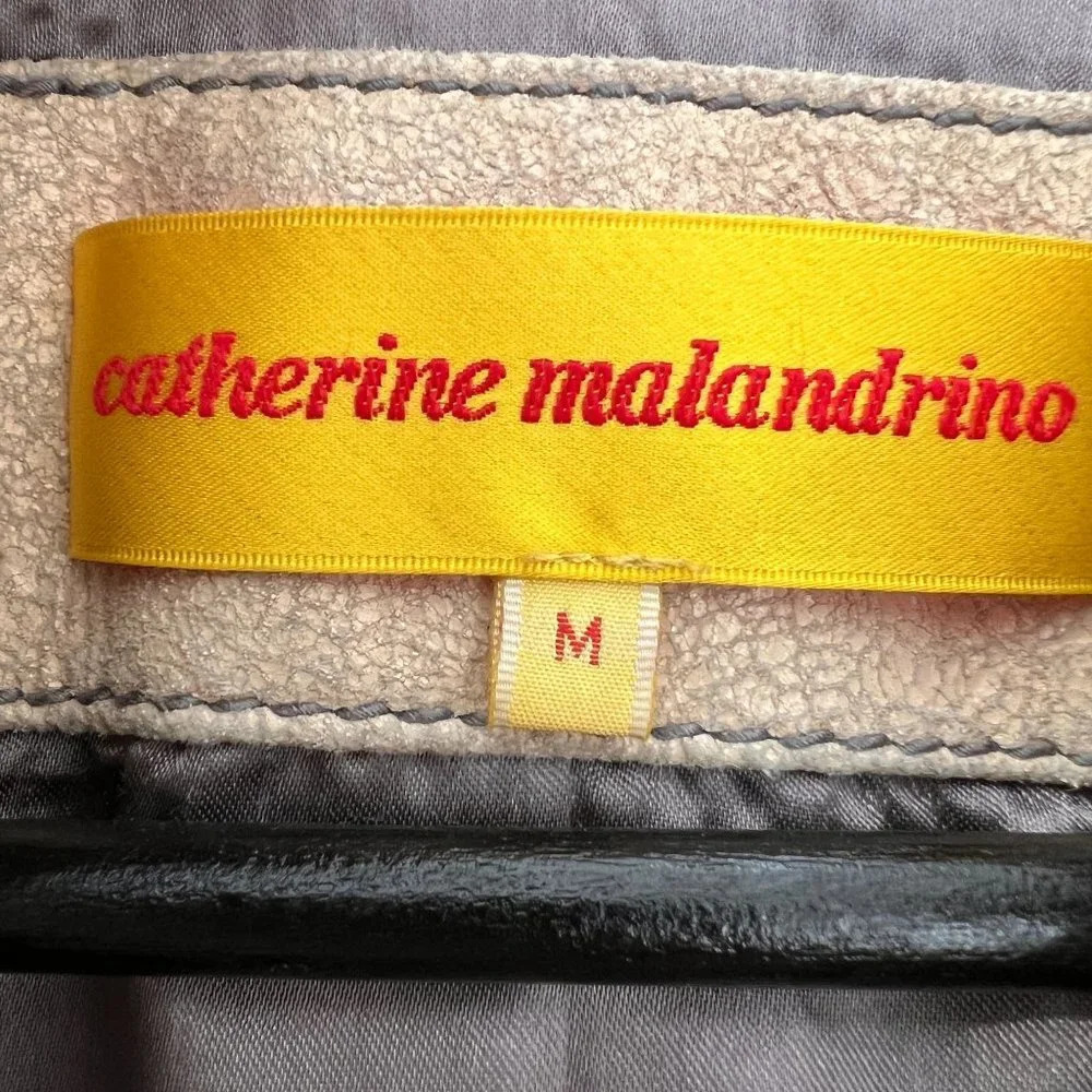 Vintage Catherine Malandrino Leather Jacket - Picture 5 of 9